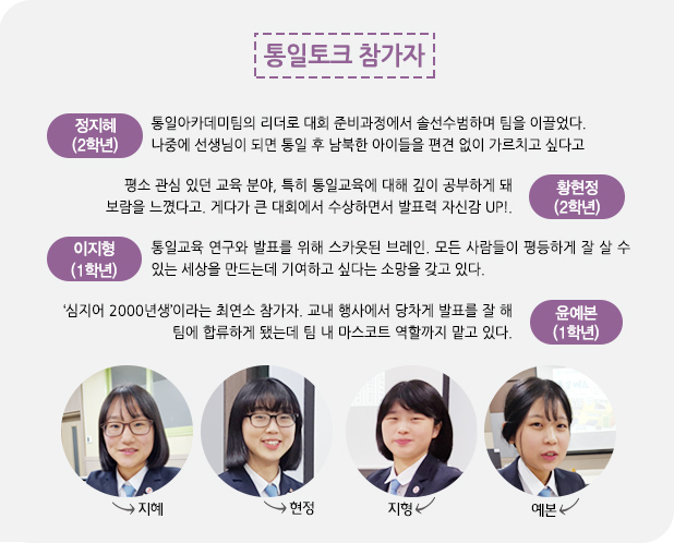 통일토크 참가자