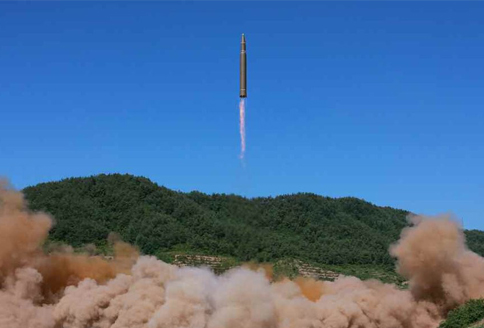 지난 4일 북한이 실시한 대륙간탄도미사일(ICBM) _화성-14_ 발사